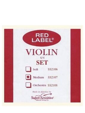 4/$20 Red Label Violin Strings 4/4 Medium